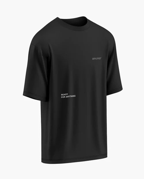 Over Sized Black T-shirt